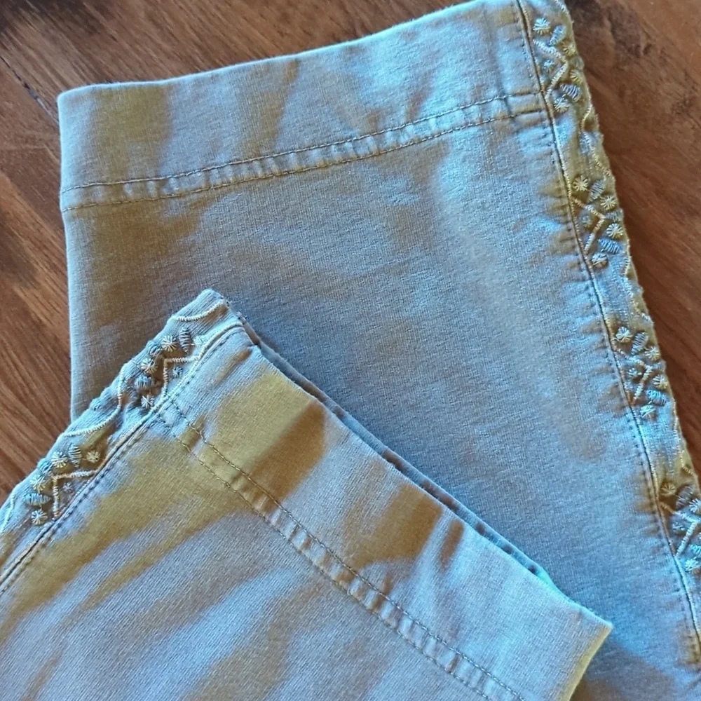 J. Jill Cozy Pants! Well Loved. Organic Stitched Side Seams. Sz M. - Picture 3 of 13